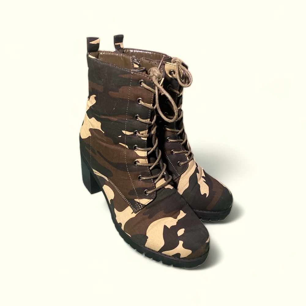 Army Heel Boots